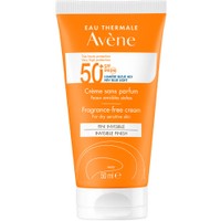 Avene Invisible Finish Fragrance-Free for Sensitive Dry Skin Cream 50ml - Αντηλιακή Κρέμα Προσώπου Πολύ Υψηλής Προστασίας με Φίλτρο Κατάλληλο για Ξηρές & Ευαίσθητες Επιδερμίδες Χωρίς Άρωμα