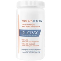 Ducray Anacaps Reactiv Hair Loss 30caps - Συμπλήρωμα Διατροφής Πολυβιταμινών, Μετάλλων & Ιχνοστοιχείων με Εκχυλίσματα Βοτάνων που Συμβάλει στη Διατήρηση των Μαλλιών Κατά της Αντιδραστικής Τριχόπτωσης