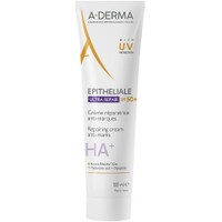 A-Derma Epitheliale HA+ Ultra Repair Spf50+ Protective & Repairing Face Cream 100ml - Προστατευτική Επανορθωτική Κρέμα Προσώπου Πολύ Υψηλής Αντηλιακής Προστασίας
