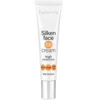 Evdermia Silken Face BB Cream High Protection Spf30 Mat Texture 50ml - Ενυδατική Αντηλιακή Κρέμα Προσώπου Υψηλής Προστασίας με Χρώμα για Όλους τους Τύπους Δέρματος