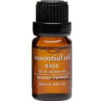 Apivita Rose & 5% Jojoba Essential Oil 10ml - Πολυχρηστικό Αιθέριο Έλαιο Αρωματοθεραπείας από Τριαντάφυλλο & 5% Jojoba με Χαλαρωτικές Ιδιότητες