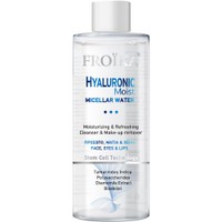 Froika Hyaluronic Moisturizing & Refreshing Cleanser & Make-Up Remover Micellar Water 400ml - Ενυδατικό Νερό Καθαρισμού & Ντεμακιγιάζ Προσώπου & Ματιών με Αναζωογονητική & Τονωτική Δράση