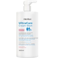 Froika UltraCare Cream Wash 1000ml - Καταπραϋντικό Κρεμοντούς Καθαρισμού Κατάλληλο για Ξηρό, Ευαίσθητο Δέρμα με Τάση Ατοπίας & Κνησμού με Αντλία