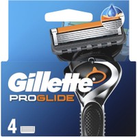 Gillette Fusion 5 ProGlide Men’s Razor Blade Refills 4 Τεμάχια - Ανταλλακτικές Κεφαλές Ανδρικής Ξυριστικής Μηχανής με 5 Λεπίδες Κατά των Ερεθισμών για Βαθύ Ξύρισμα που Διαρκεί
