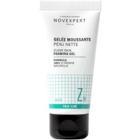 Novexpert Trio-Zinc Clear Skin Foaming Gel - Travel Size 30g - Αφρώδες Τζελ Καθαρισμού Κατάλληλο για Επιδερμίδα με Τάση Ακμής