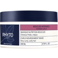 Phyto Boucles Intenses Curls Nourishment Mask 200ml - Μάσκα Θρέψης για Μαλλιά με Μπούκλες