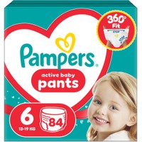 Pampers Pants No6 (14-19kg) Πάνες Βρακάκι 84 πάνες