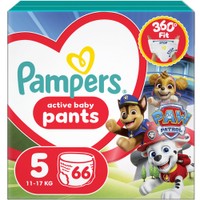 Pampers Pants Paw Patrol Limited Edition No5 (11-17kg) Πάνες Βρακάκι 66 πάνες