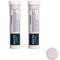 Phyto Phytophanere 30 Effer.tabs (2x15 Effer.tabs) - Συμπλήρωμα Διατροφής Βιταμινών, Μετάλλων & Εκχυλίσματος Τσουκνίδας για Δύναμη, Ανάπτυξη & Όγκο σε Άτονα, Εύθραυστα Μαλλιά & Νύχια με Γεύση Σμέουρο & Μύρτιλο
