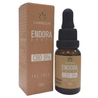 Cannsun Endora Drops CBD 5% THC Free 15ml - Σταγόνες για την Αντιμετώπιση Ημικρανιών με Έλαιο Κάνναβης