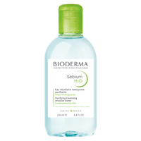 Bioderma Sebium H2O Purifying Cleansing Micellar Water 250ml - Νερό Καθαρισμού & Ντεμακιγιάζ Προσώπου - Ματιών, Κατάλληλο για Μικτό - Λιπαρό Δέρμα