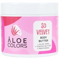 Aloe Colors So Velvet Body Butter 200ml - Ενυδατικό, Θρεπτικό Βούτυρο Σώματος με Άρωμα Πούδρας