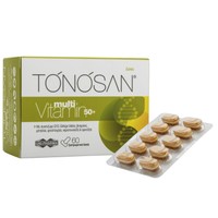 Tonosan Multi Vitamin 50+ Food Supplement 60tabs - Συμπλήρωμα Διατροφής Πολυβιταμινών για Ενήλικες Άνω των 50 Ετών