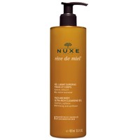 Nuxe Reve de Miel Face & Body Ultra Rich Cleansing Gel with Honey & Sunflower 400ml - Απαλό Καθαριστικό Προσώπου - Σώματος για Ξηρές & Ευαίσθητες Επιδερμίδες