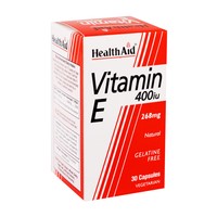 Health Aid Vitamin E 400iu 30caps - Συμπλήρωμα Διατροφής με Φυσική Βιταμίνη Ε