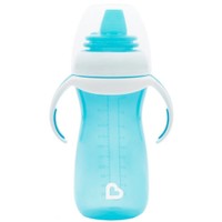 Munchkin Gentle Trainer Tall Cup 9m+, 300ml - Blue - Εκπαιδευτικό Ποτηράκι με Χερούλια