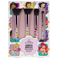 Mad Beauty Disney Princess Express Yourself Cosmetic Brush 4 Τεμάχια - Πινέλα Μακιγιάζ Εμπνευσμένο Από το Χαρακτήρα Princess της Disney