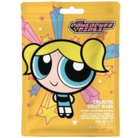 Mad Beauty Powerpuff Girls Bubbles Face Mask 25ml - Αναζωογονητική Υφασμάτινη Μάσκα Προσώπου με Άρωμα από Φρούτα του Πάθους 