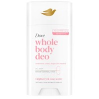Dove Raspberry & Rose Scent Whole Body Deo Sensitive Stick 150ml - Αποσμητικό Stick για Όλο το Σώμα με Άρωμα Βατόμουρο & Τριαντάφυλλο με Αίσθηση Δροσιάς