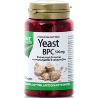Power Health Yeast BPC 500mg 120tabs - Συμπλήρωμα Διατροφής για την Αντιμετώπιση Δερματικών Προβλημάτων και της Ακμής