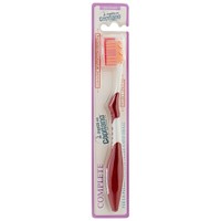 Pasta del Capitano Complete Toothbrush Medium 1 Τεμάχιο - Μπορντό - Μέτρια Οδοντόβουρτσα σε Μπορντό Χρώμα