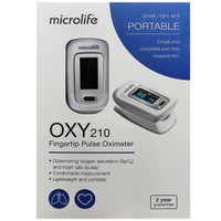 Microlife OXY 210 Fingertrip Pulse Oximeter 1 Τεμάχιο - Παλμικό Οξύμετρο Δακτύλου με Θήκη Μεταφοράς