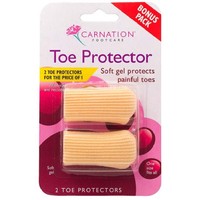 Carnation Toe Protector 2τμχ - Πλήρως Επενδεδυμένο Επικάλιο με Ενισχυμένο Polymer Gel για Μέγιστη Προστασία