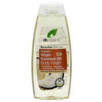 Dr Organic Virgin Coconut Oil Body Wash 250ml - Αφρόλουτρο με Βιολογικό Έλαιο Καρύδας