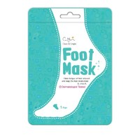 Cettua Foot Mask Μάσκα Ποδιών για Απαλή και Ορατά Αναζωογονημένη Επιδερμίδα 1τμχ - 