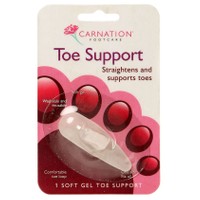 Carnation Toe Support 1τμχ - Υποστηρικτικό Gel για τα Δάχτυλα των Ποδιών απο Polymergel Εμπλουτισμένο με Ενυδατικούς Παράγοντες