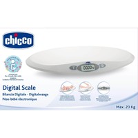 Chicco Digital Scale Βρεφική Ψηφιακή Ηλεκτρονική Ζυγαριά - Ακριβής Ανίχνευση για να Παρακολουθείτε την Ανάπτυξη του Μωρού σας από τις Πρώτες Μέρες έως τα 20kg