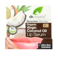 Dr Organic Organic Virgin Coconut Oil Lip Serum 10ml - Πλούσιος Ενυδατικός Ορός Χειλιών με Βιολογικό Λάδι Καρύδας