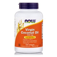 Now Foods Virgin Coconut Oil 1000mg Συμπλήρωμα Διατροφής με Βιολογικό Έλαιο Καρύδας 120 Softgels