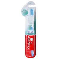 Colgate Slim Soft Deep Clean Toothbrush Soft 1 Τεμάχιο - Γαλάζιο - Μαλακή Οδοντόβουρτσα Ενηλίκων για Βαθύ Καθαρισμό