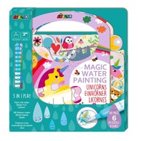 Avenir Scratch Magic Water Painting Unicorns 3+ Years Κωδ 60817, 1 Τεμάχιο - Παιδικό Εκπαιδευτικό Παιχνίδι από 3 Ετών