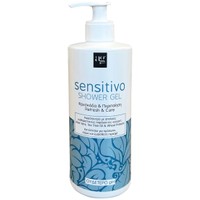 AgPharm Sensitivo Refresh & Care Shower Gel 1000ml - Απαλό Αφρόλουτρο για Φρεσκάδα & Περιποίηση σε Σώμα, Πρόσωπο & Ευαίσθητη Περιοχή 