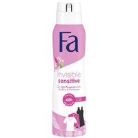 Fa Men Invisible Sensitive 48h Anti-Perspirant Spray 150ml - Γυναικείο Αντιιδρωτικό Spray 48ωρης Προστασίας, με Άρωμα Ροζ Τριαντάφυλλο 