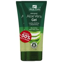 Optima Πακέτο Προσφοράς Organic Aloe Vera Gel Cooling, Soothing & Replenishing 2x200ml με -50% στο 2ο Προϊόν​​​​​​​ - Οργανικό Gel Αλόης για Θρέψη, Ενυδάτωση & Αποκατάσταση σε Πρόσωπο & Σώμα