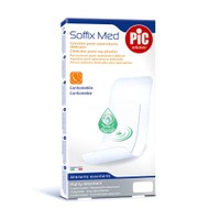 Pic Solution Soffix Med Delicate Post op Plaster 5 Τεμάχια - Απαλά Μετεγχειρητικά Επιθέματα με Αντιβακτηριακό Μαξιλαράκι