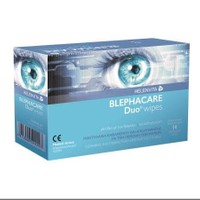 Helenvita Blephacare Duo Wipes Μαντηλάκια Καθαρισμού και Απολύμανσης για την Περιοχή των Ματιών 14τμχ