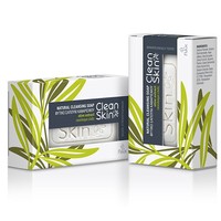 CleanSkin Natural Cleansing Soap with Olive Extract 100gr - Φυτικό Σαπούνι Προσώπου & Σώματος με Εκχύλισμα Ελιάς