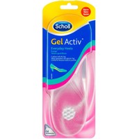 Scholl Gel Activ Everyday Heels One Size 1 Ζευγάρι - Γυναικείοι Πάτοι Παπουτσιών με Τακούνι για Υποστήριξη στην Περιοχή της Καμάρας