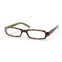 Eyelead Γυαλιά Διαβάσματος Unisex Καφέ Πράσινο, με Κοκκάλινο Σκελετό E116