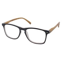 Eyelead Γυαλιά Διαβάσματος Unisex Μαύρο Κοκκάλινο με Ξύλινο Βραχίονα E211