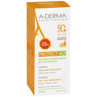 A-Derma Promo Protect AD Sunscreen Cream for Face & Body Spf50+, 150ml σε Ειδική Τιμή - Αντηλιακή Κρέμα Προσώπου & Σώματος, Πολύ Υψηλής Προστασίας για Όλη την Οικογένεια, Ιδανικό για Ευαίσθητο Δέρμα με Τάση Ατοπίας