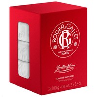 Roger & Gallet Πακέτο Προσφοράς Jean-Marie Farina Perfumed Soap Bar 3x100g - Γυναικείο Αναζωογονητικό Φυτικό Σαπούνι Σώματος με Τονωτικό Άρωμα Εσπεριδοειδών