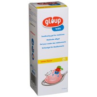 Gloup Kids Swallowing Gel for Medicines Lemon Flavor 150ml - Λιπαντικό Gel για Διευκόλυνση Κατάποσης Φαρμακευτικών Αγωγών, με Ευχάριστη Γεύση Λεμόνι