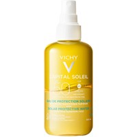 Vichy Capital Soleil Solar Protective Body Spray Water With Hyaluronic Acid Spf50, 200ml - Spray Υψηλής Αντηλιακής Προστασίας με Υαλουρονικό & Βιταμίνη E