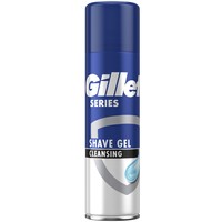 Gillette Series Cleansing Shaving Gel 200ml - Gel Ξυρίσματος με Άνθρακα για Ενυδάτωση & Προστασία από τους Ερεθισμούς
