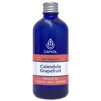 Camoil Calendula Grapefruit Anti-Cellulite Massage Oil 100ml - Αιθέριο Έλαιο Μασάζ Κατά της Κυτταρίτιδας & της Χαλάρωσης